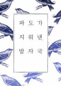 파도가 지워낸 발자국